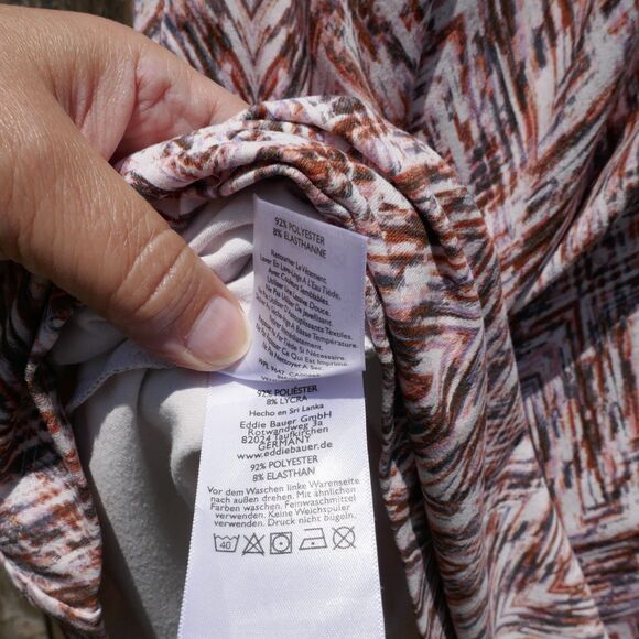 Eddie Bauer Dress Aster Crossover Outdoor Adventure Pockets Large Sleeveless - Picture 9 of 11